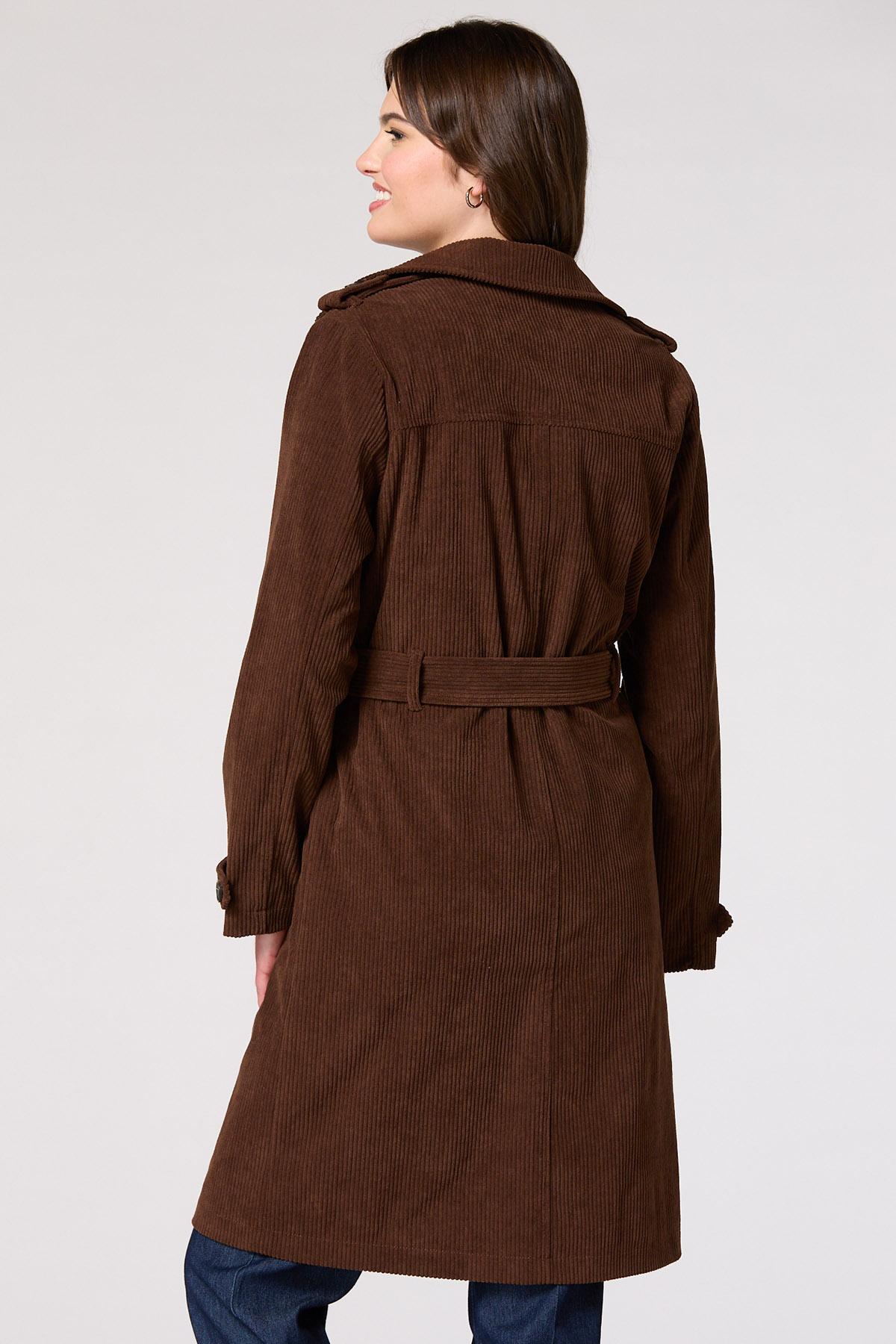Cato Fashions | Cato Corduroy Trench Coat