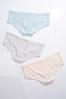  Plus Size Baby Blue Hipster Panty Set alternate view